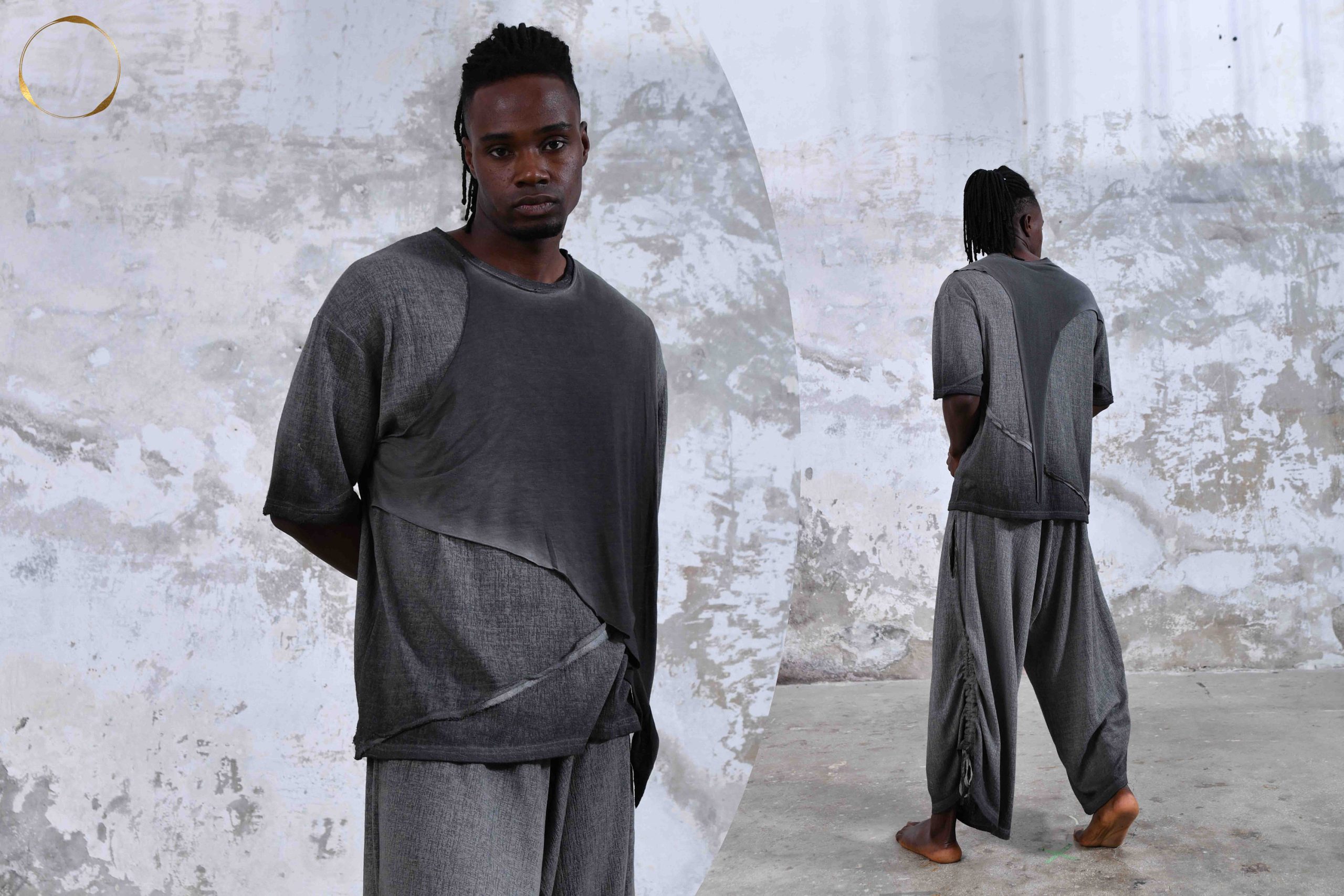 Menswear T Shirt Comfort Wear Warrior Outfit Sustainable